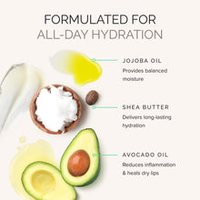 Load image into Gallery viewer, Hydrating Sheer Lip Balm SPF 30 DREAM ingredients

