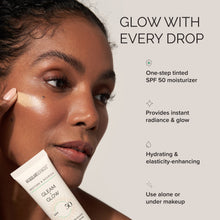 Load image into Gallery viewer, 'Gleam &amp; Glow' sunscreen benefits
