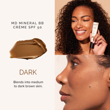 Load image into Gallery viewer, MD Mineral BB Crème SPF 50 DARK
