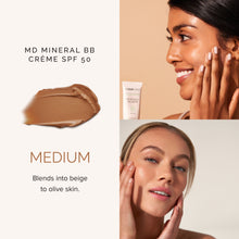 Load image into Gallery viewer, MD Mineral BB Crème SPF 50 MEDIUM
