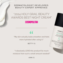 Load image into Gallery viewer, Cosmetic cream with accolades and customer testimonials 
